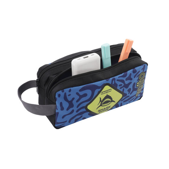 Kit escolar mochila + estuche Sharky image number 5